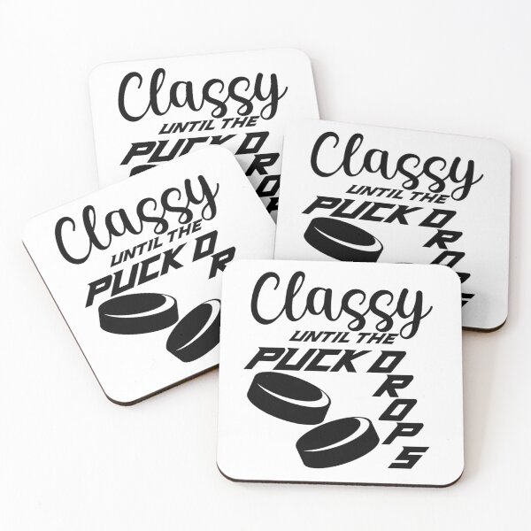 Item preview, Classy Until The Puck Drops designed and sold by FloraliteCo.