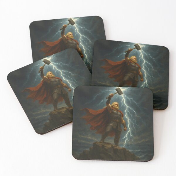 Item preview, Thor Summons the Storm designed and sold by NorseDrip.
