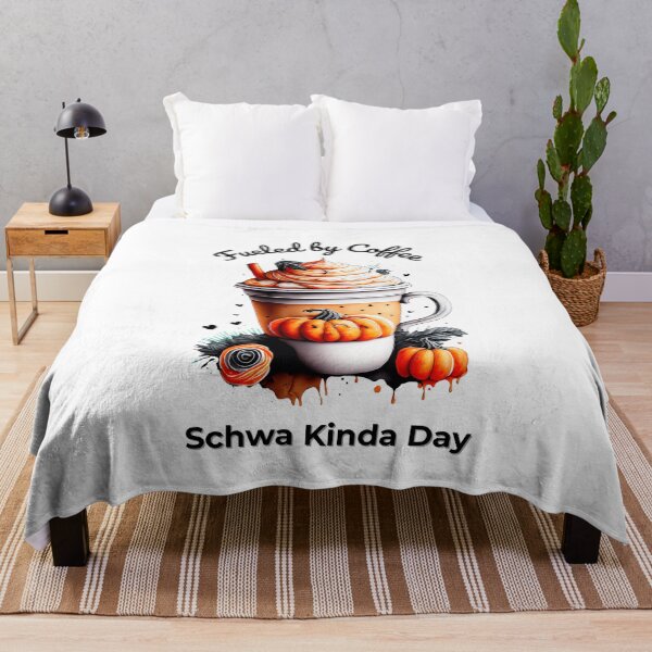 Item preview, Fueled by Coffee Funny Schwa Teacher Life Gift designed and sold by 2SassyBritts.