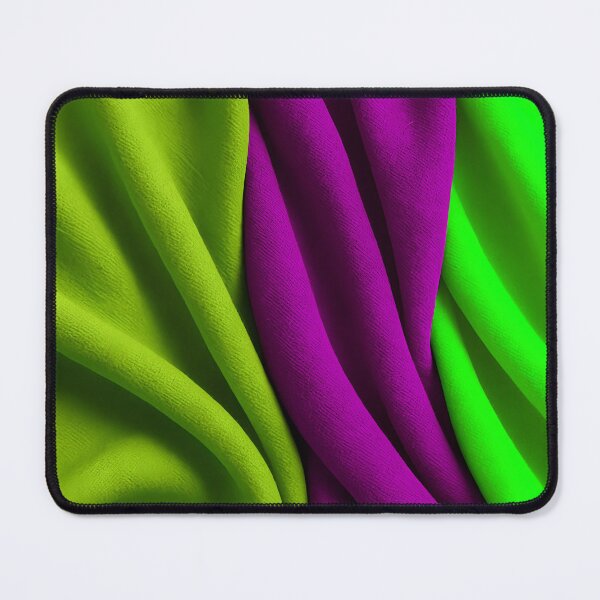 Item preview, Neon Green and Purple Silk Folds designed and sold by SassyArtistry.