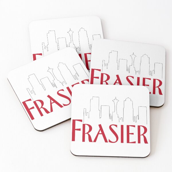 Item preview, Frasier crane, Frasier show, kacl radio, Seattle skyline, 90s sitcom designed and sold by GeekRagz.