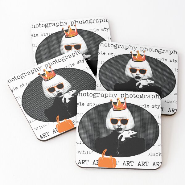 Item preview, Art with cartoon elements, black white and orange artwork with a rat designed and sold by silent-violin.