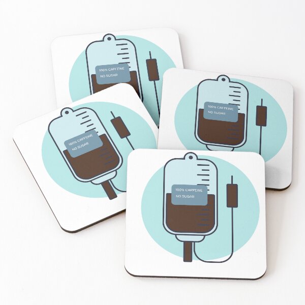 Item preview, Caffeine Drip – 100% Energy, No Sugar designed and sold by Bee'sDesigns.
