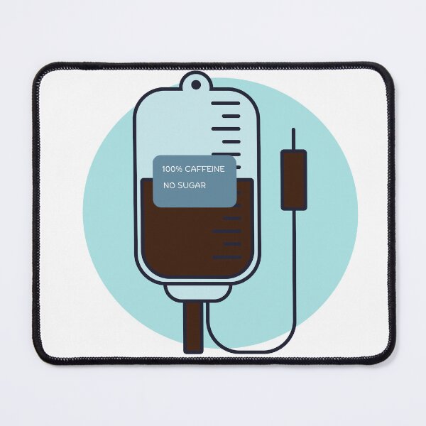 Item preview, Caffeine Drip – 100% Energy, No Sugar designed and sold by Bee'sDesigns.