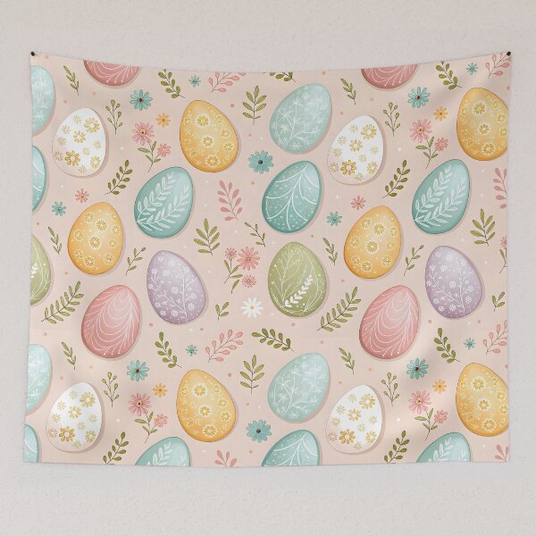 Item preview, Decorative Easter Eggs with Flowers designed and sold by Zatch-Bell.