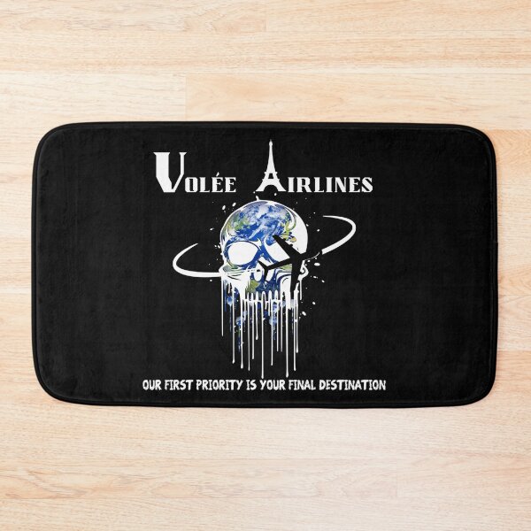 Item preview, Volee airlines, final destination, horror movies designed and sold by GeekRagz.