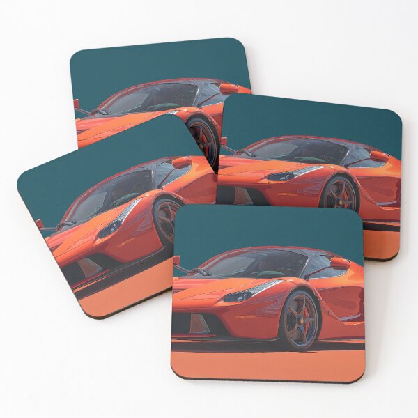 Item preview, Pop Art Ferrari LaFerrari – Modern Supercar Wall Art for Car Enthusiasts designed and sold by AutoPopStudio.