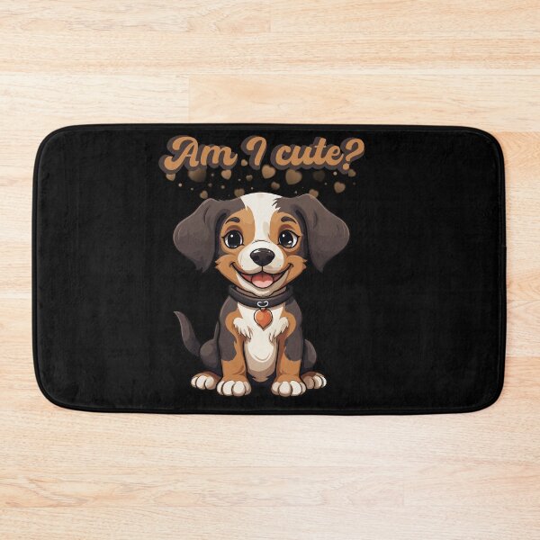Item preview, Am i cute puppy cartoon designed and sold by DżodżoJoy.