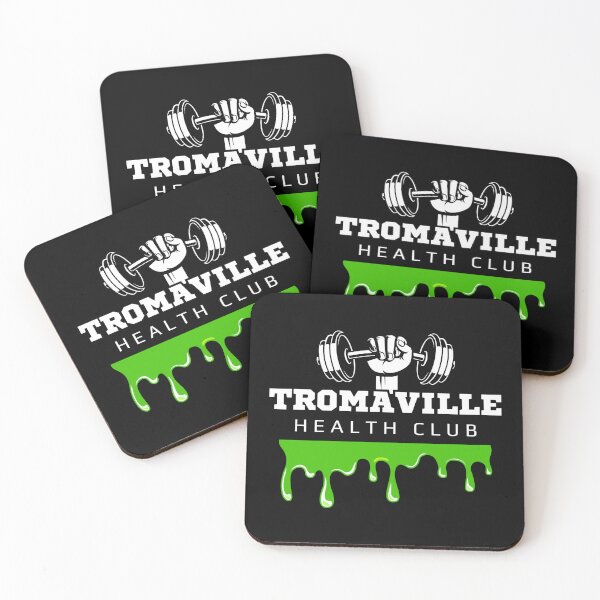 Item preview, Tromaville health club, toxic avenger, cult horror films, troma  designed and sold by GeekRagz.