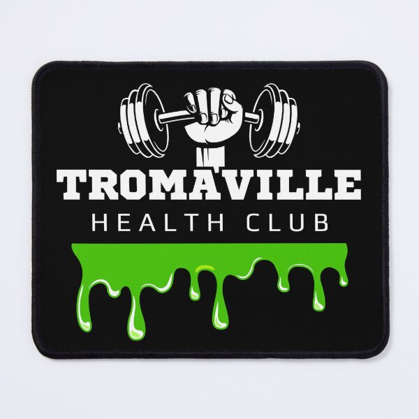 Item preview, Tromaville health club, toxic avenger, cult horror films, troma  designed and sold by GeekRagz.