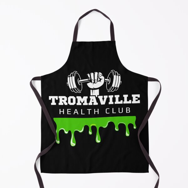 Item preview, Tromaville health club, toxic avenger, cult horror films, troma designed and sold by GeekRagz.