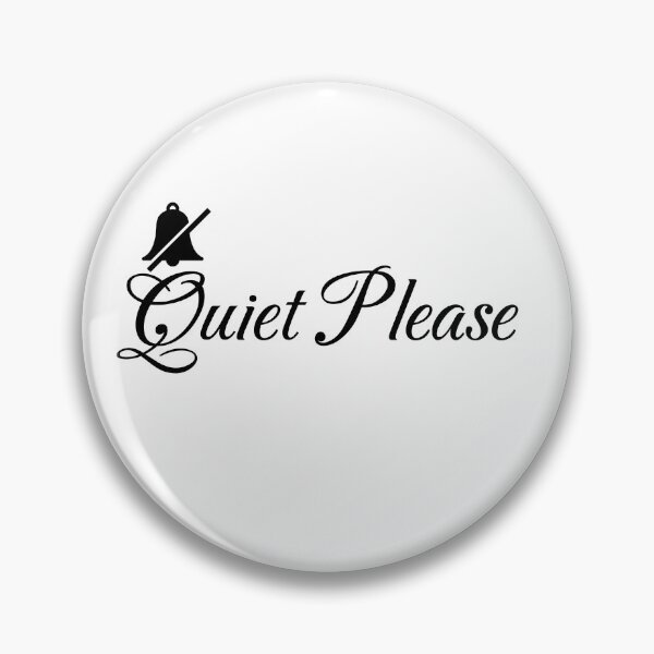 Item preview, Quiet Please designed and sold by Jhon-Shop.