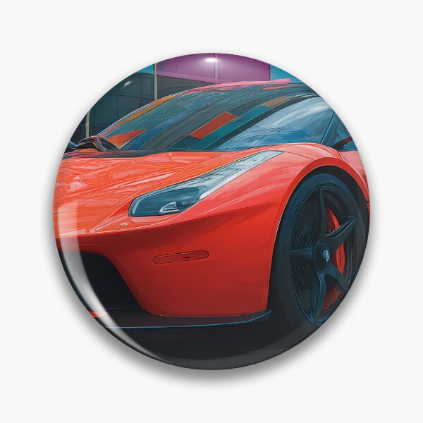 Item preview, Pop Art Ferrari LaFerrari – Luxury Supercar Wall Print designed and sold by AutoPopStudio.