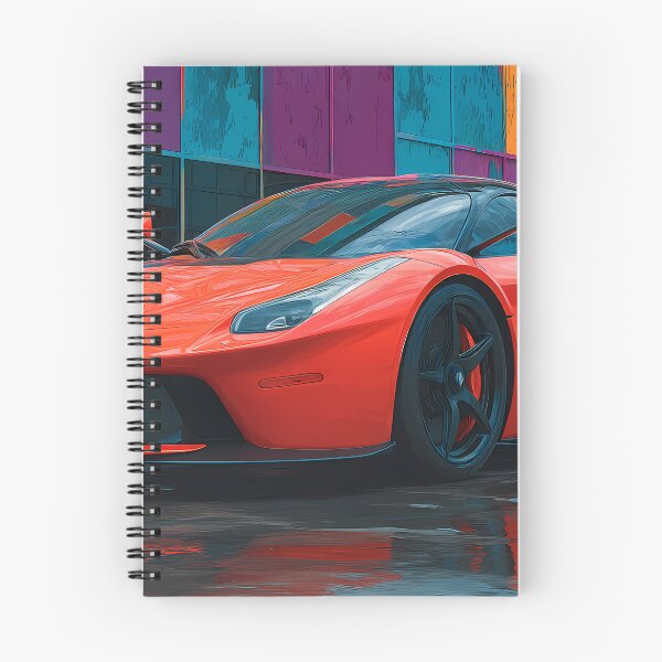 Item preview, Pop Art Ferrari LaFerrari – Luxury Supercar Wall Print designed and sold by AutoPopStudio.