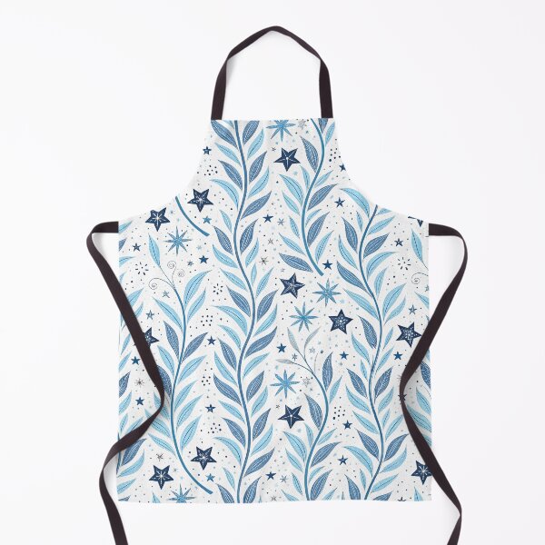 Item preview, Blue Leaves and Decorative Stars designed and sold by Zatch-Bell.