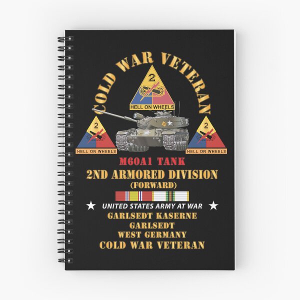 Item preview, Army - Cold War Vet - 2nd Armored Division - Garlstedt, Germany - M60A1 Tank w COLD SVC designed and sold by Military Insignia Products.