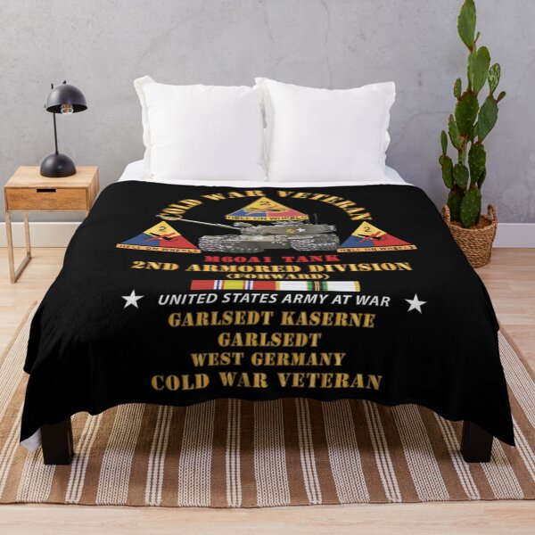 Item preview, Army - Cold War Vet - 2nd Armored Division - Garlstedt, Germany - M60A1 Tank w COLD SVC designed and sold by Military Insignia Products.