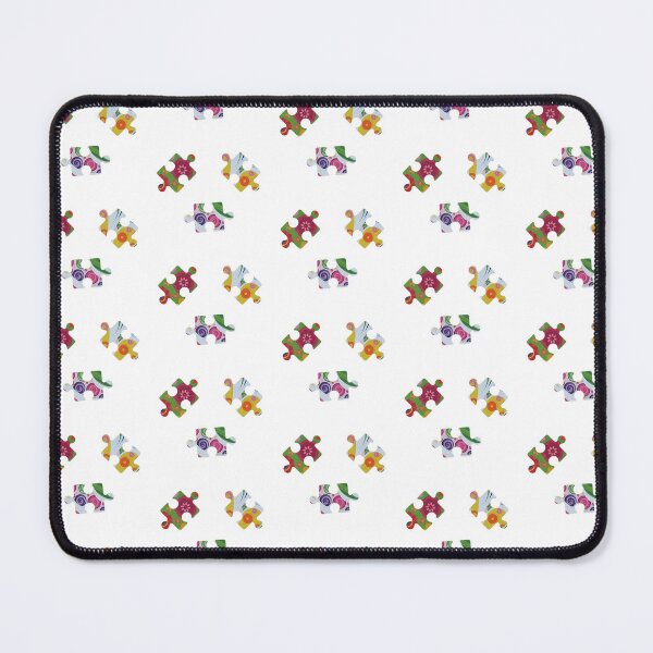 Item preview, Bright Puzzle Pieces on White | Colorful Neurodivergent Art | Pezzi di Puzzle Luminosi su Bianco | Piezas de Rompecabezas Brillantes en Blanco designed and sold by LenaBlueDesigns.