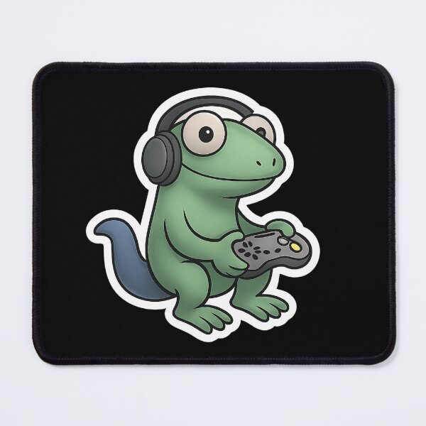 Item preview, Gaming Lizard Meme designed and sold by Marcicev-Bojan.
