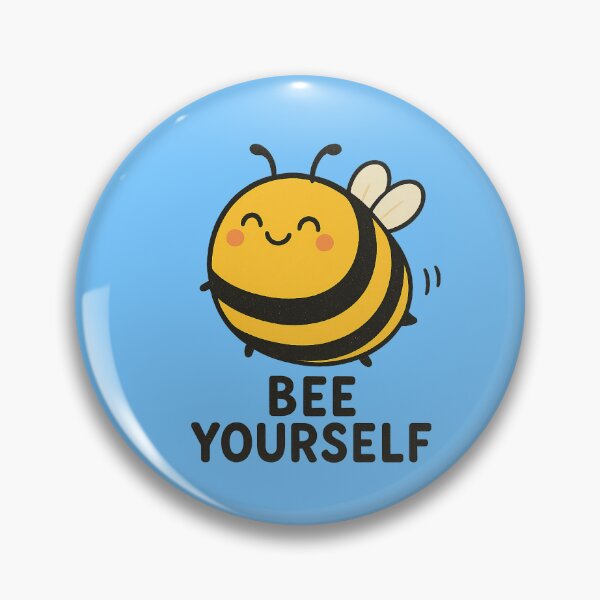 Item preview, Smiling Chubby Bee with Uplifting Message designed and sold by FurFriendAngelo.