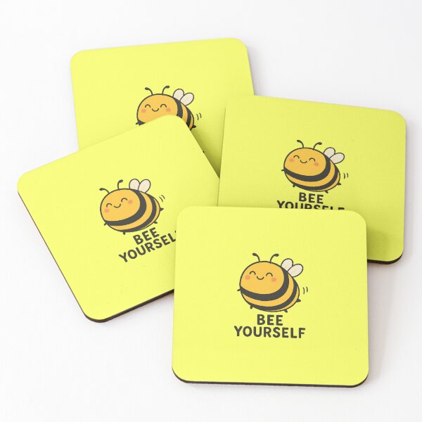 Item preview, Smiling Chubby Bee with Uplifting Message designed and sold by FurFriendAngelo.