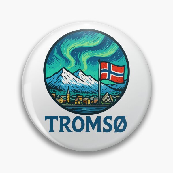 Item preview, Tromso Norway Travel designed and sold by TomFrontierArt.
