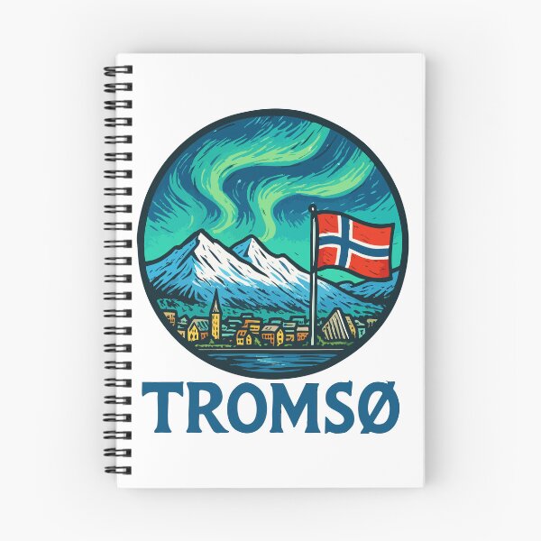 Item preview, Tromso Norway Travel designed and sold by TomFrontierArt.