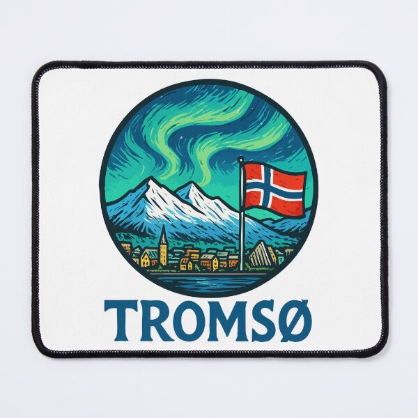 Item preview, Tromso Norway Travel designed and sold by TomFrontierArt.