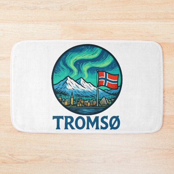 Item preview, Tromso Norway Travel designed and sold by TomFrontierArt.