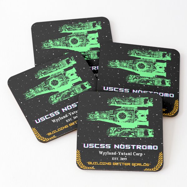 Item preview, Nostromo, alien, 80s horror, Ridley Scott, ripley, Weyland Yutani  designed and sold by GeekRagz.