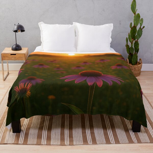 Item preview, Coneflowers at Sunset in Meadow designed and sold by SassyArtistry.