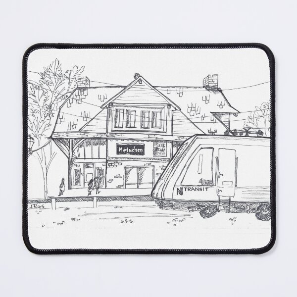 Item preview, Metuchen Train Station designed and sold by jessriosart.
