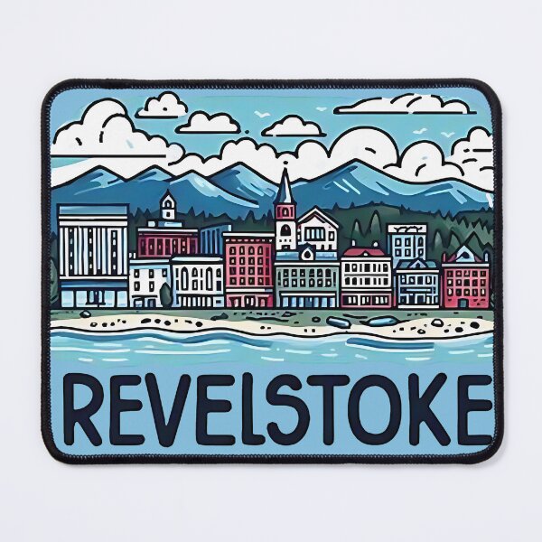 Item preview, Revelstoke British Columbia Canada designed and sold by HowToCanadian.