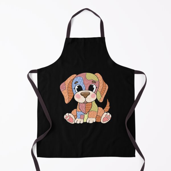 Item preview, Patchwork Puppy – Cute Quilted Dog Design designed and sold by CutesyStudio.