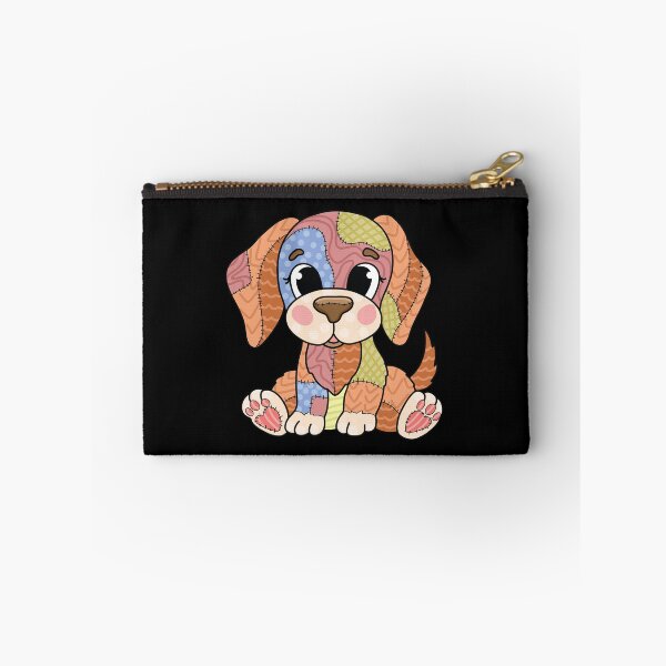 Item preview, Patchwork Puppy – Cute Quilted Dog Design designed and sold by CutesyStudio.