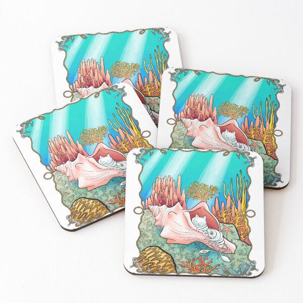 Item preview, Squitten Napping in a Shell designed and sold by JurassicParkans.