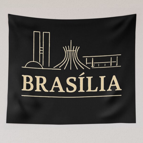 Item preview, Brasilia skyline - Cities horizons series designed and sold by LuizSilva1983.