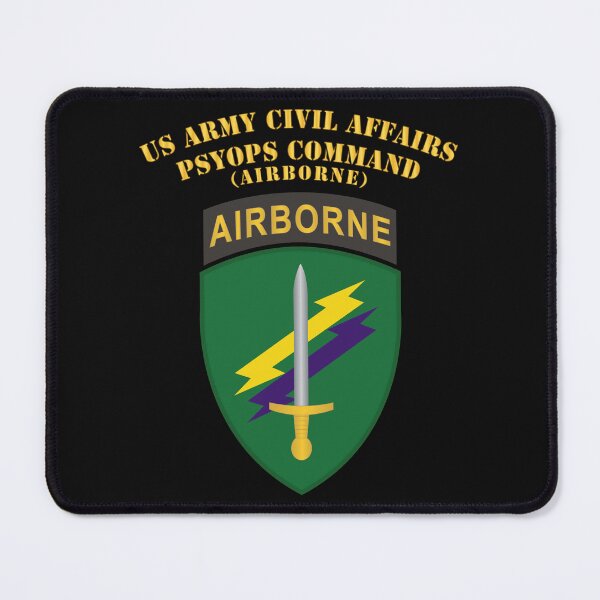 Item preview, SOF - USACAPOC SSI w Txt designed and sold by Military Insignia Products.