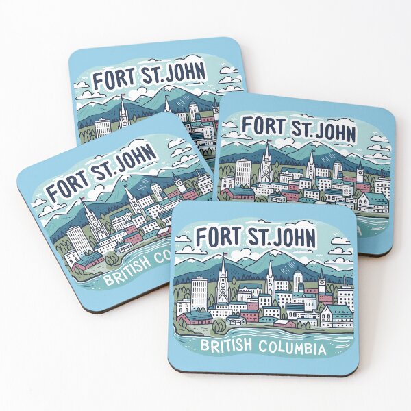 Item preview, Fort St John BC Canada  designed and sold by HowToCanadian.
