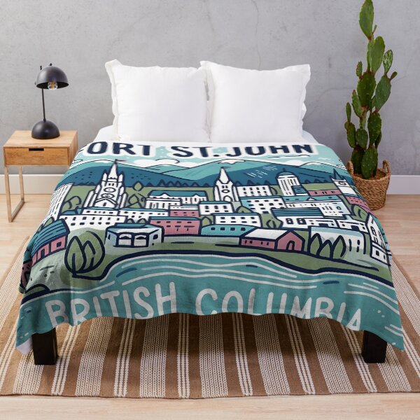 Item preview, Fort St John BC Canada designed and sold by HowToCanadian.