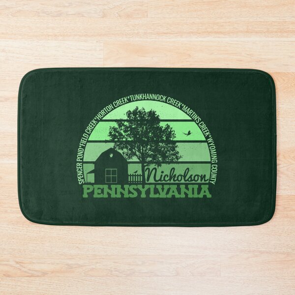 Item preview, Nicholson Pennsylvania Sunset Retro Vintage Local Pride Logo designed and sold by CRHPOD20.