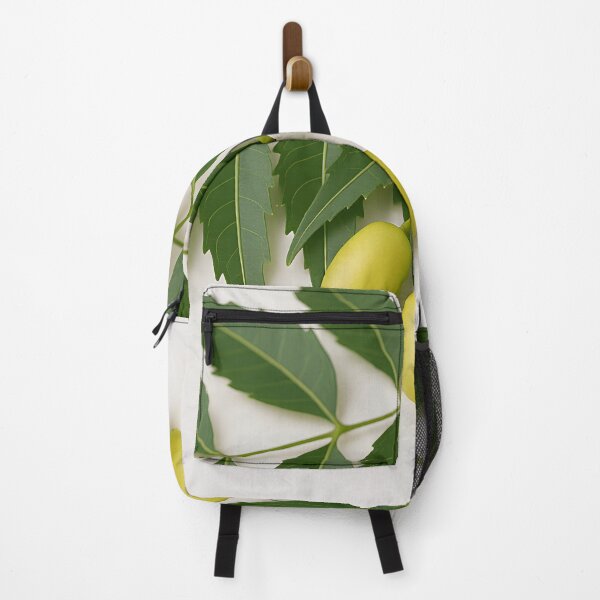 Item preview, Neem Leaves and Fruits on White designed and sold by SassyArtistry.