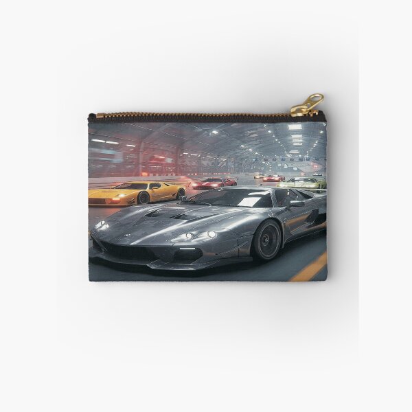 Artikelvorschau, Futuristisches Supercar-Straßenrennen – Neon Tunnel Speed Chase entworfen und verkauft von A2JRetro.