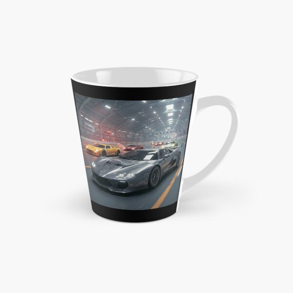 Item preview, Futuristic Supercar Street Race – Neon Tunnel Speed Chase designed and sold by A2JRetro.