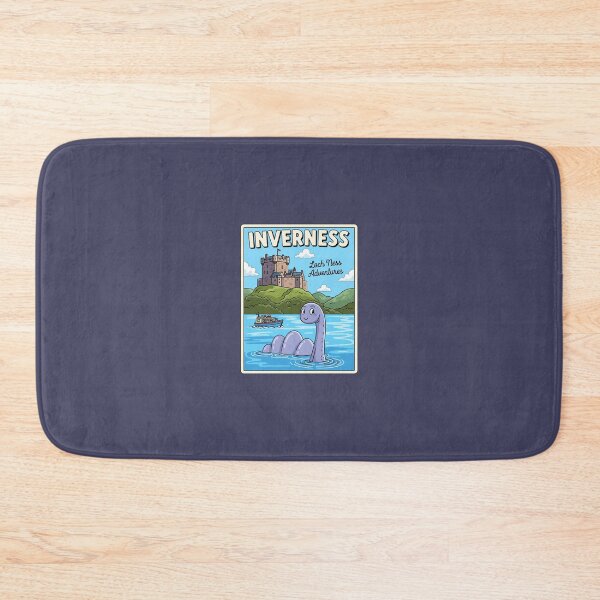 Item preview, Inverness Scotland Loch Ness Monster Souvenir | Travel Gift designed and sold by Patterned by Pixels.