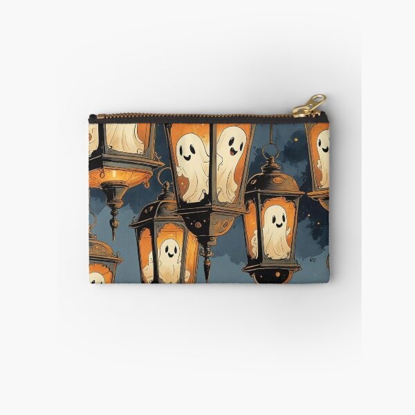Item preview, Antique Lantern Ghosts – Vintage Cottagecore Halloween Whimsy designed and sold by Deezyned.