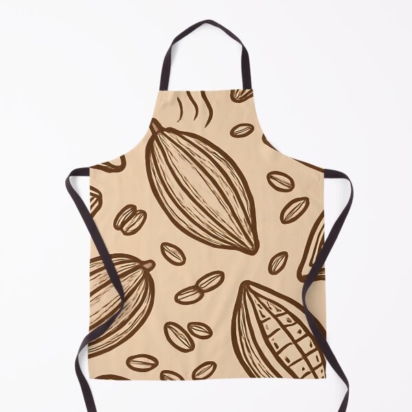 Item preview, Cocoa Beans and Chocolate Pattern designed and sold by SassyArtistry.