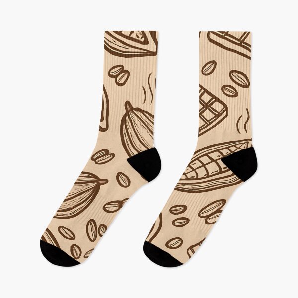 Item preview, Cocoa Beans and Chocolate Pattern designed and sold by SassyArtistry.