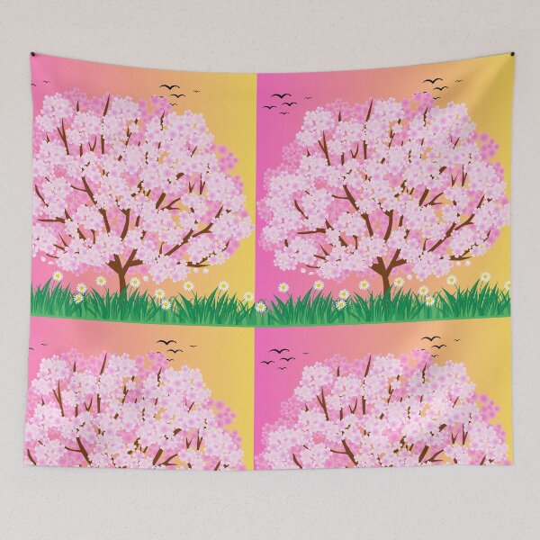 Item preview, Sakura Tree - cherry blossom designed and sold by Lily Lola.