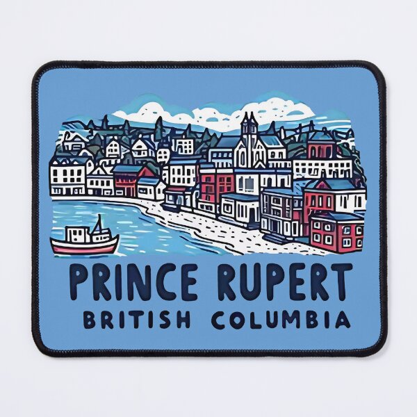 Item preview, Prince Rupert BC Canada designed and sold by HowToCanadian.